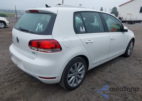 2014 Volkswagen Golf 2.0L Tdi из США, поврежденный, VIN WVWNM7AJ7EW009759